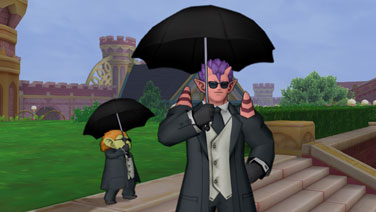黒い傘