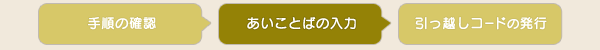 あいことばの入力