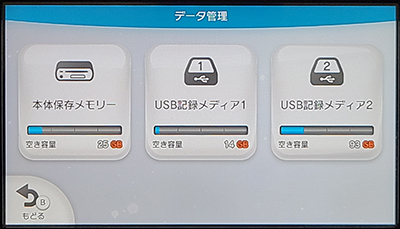 Wii U】 バージョン6以降の必要空き容量について （2021/11/9