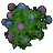 深い森の修道院の紫陽花