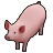 豚の像