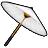 白い唐傘