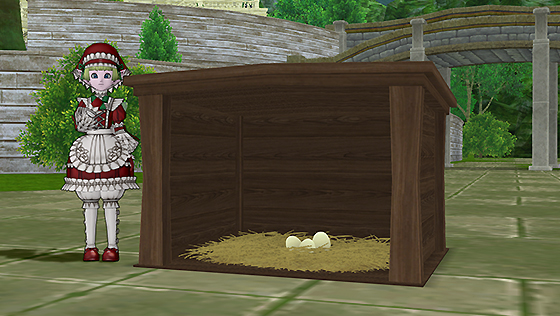 森の水車小屋の飼育小屋[FP] 