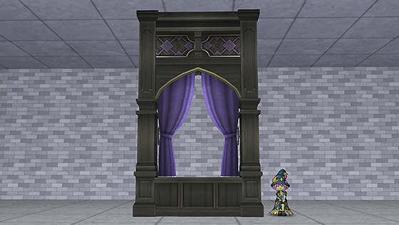 黒魔術館のアーチ壁改[FP] 