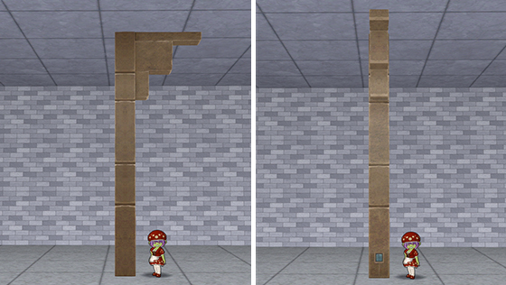 花咲く一軒家の柱[FP] 