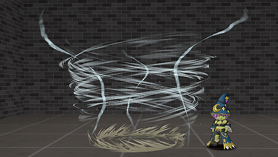 つむじ風エフェクト[FP] 