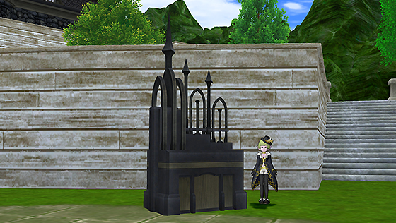 黒魔術館の門柱[FP] 