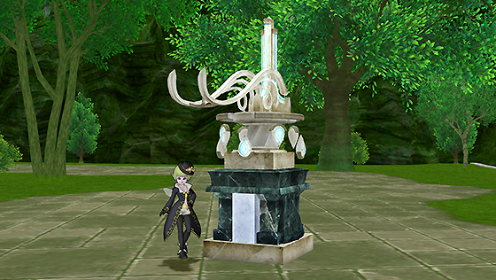 白魔術館の門柱[FP] 