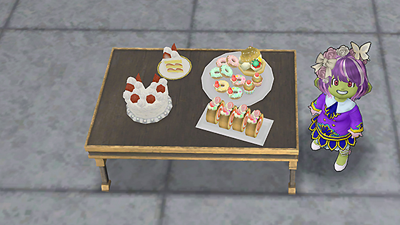 精霊大臣の屋敷テーブル[FP] 