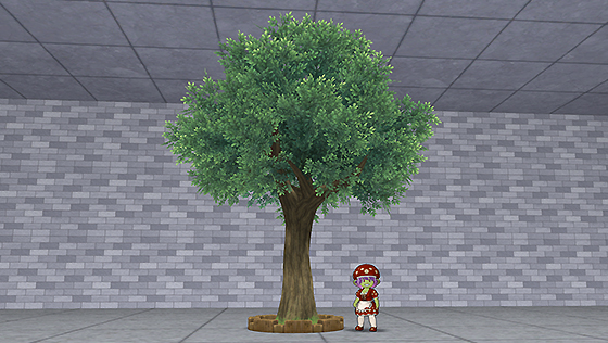 森の水車小屋の植木[FP] 