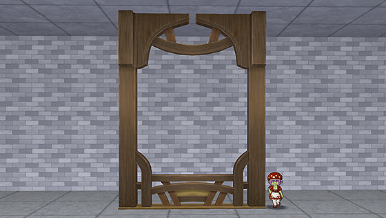 森の水車小屋の衝立[FP] 