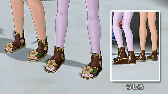 夏の渚のサンダル[FP] 