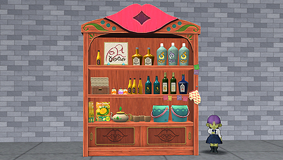 マダムの店の飾り棚[FP] 