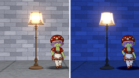 森の水車小屋のランプ[FP] 