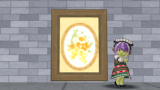 壁かけルーミリアの家絵[FP] 