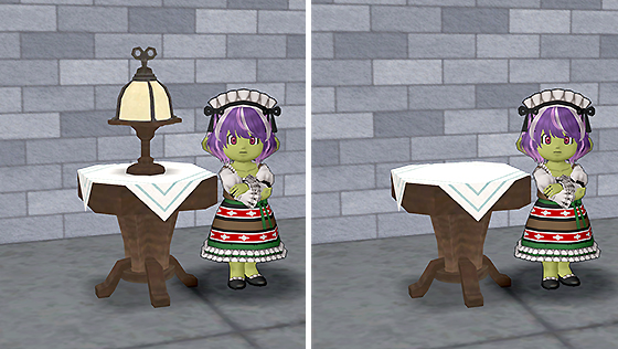 ルーミリアの家の脇机[FP] 