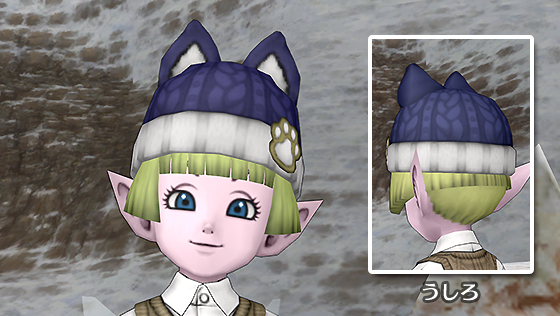 ねこ耳ニット帽[FP] 