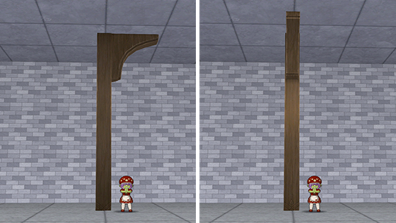 森の水車小屋の柱[FP] 