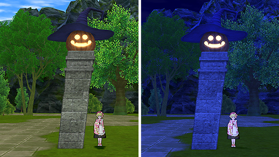 お菓子の国の門柱灯[FP] 