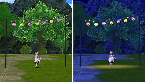 お菓子の国カボチャ照明[FP] 