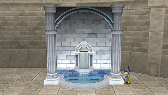 ダーマ神殿の壁泉[FP] 