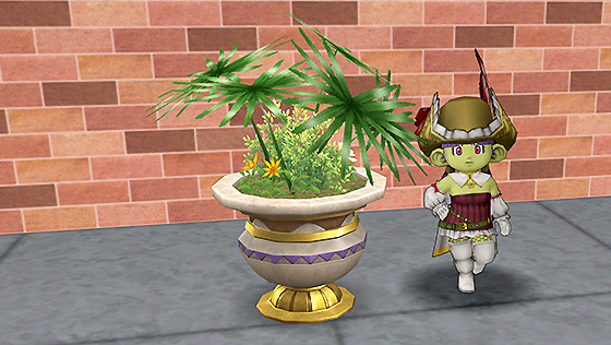 アマラーク城の鉢植え[FP] 
