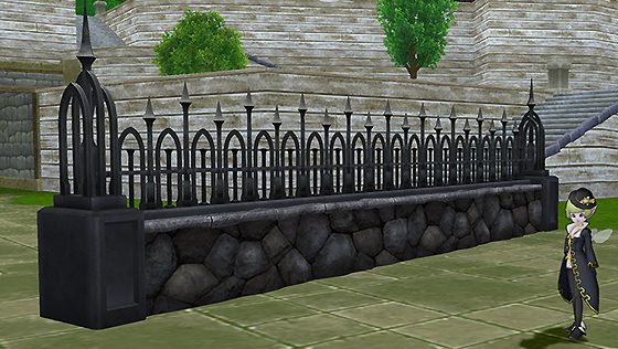 黒魔術館のフェンス[FP]