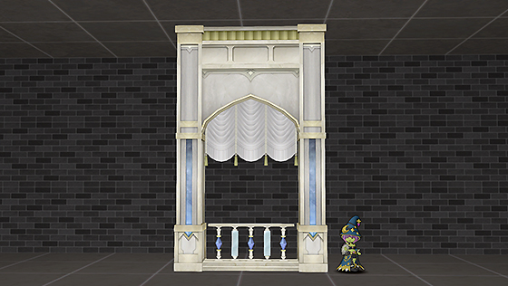 白魔術館のアーチ壁改[FP] 