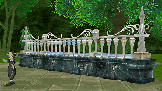 白魔術館のフェンス[FP] 