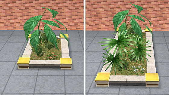 アマラーク城の花壇[FP] 