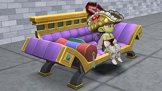 アマラーク城のソファ[FP] 