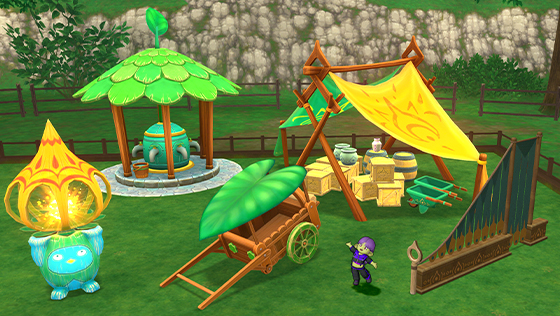 マキュリ集落の家具庭具セット[FP] 