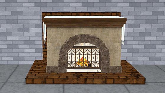 ルーミリアの家の暖炉[FP] 