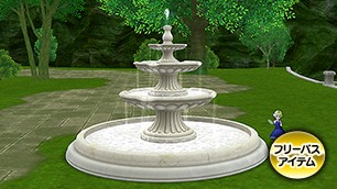 クラシカルホテルの噴水[FP] 