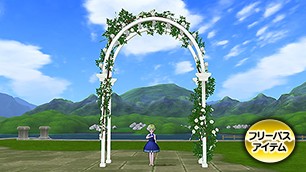 ヴィラスイートのアーチ[FP] 